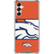 NFL Denver Broncos Zone Block Galaxy A14 5G Clear Case