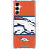 NFL Denver Broncos Zone Block Galaxy A15 5G Clear Case