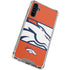 NFL Denver Broncos Zone Block Galaxy A54 5G Clear Case
