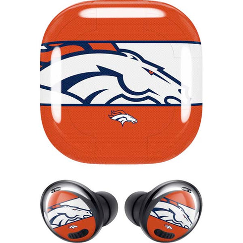 NFL Denver Broncos Zone Block Galaxy Buds Pro Skin