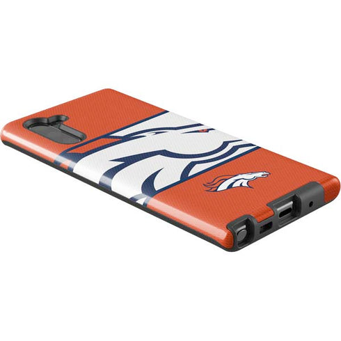 NFL Denver Broncos Zone Block Galaxy Note 10 Pro Case