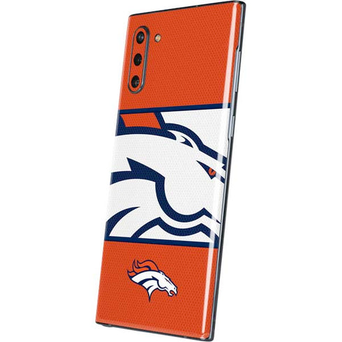 NFL Denver Broncos Zone Block Galaxy Note 10 Skin