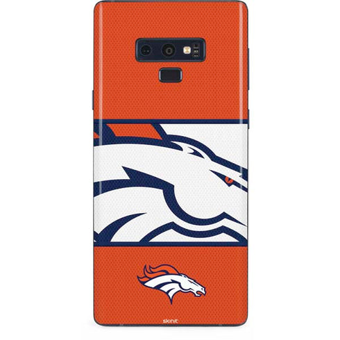 NFL Denver Broncos Zone Block Galaxy Note 9 Skin