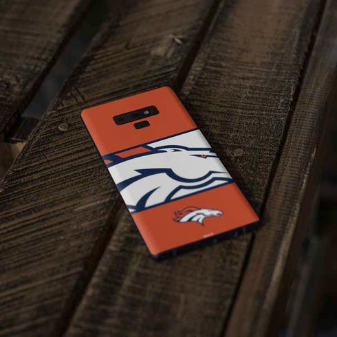 NFL Denver Broncos Zone Block Galaxy Note 9 Skin