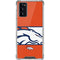 NFL Denver Broncos Zone Block Galaxy Note20 5G Clear Case