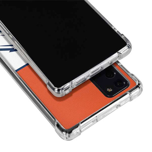 NFL Denver Broncos Zone Block Galaxy Note20 5G Clear Case