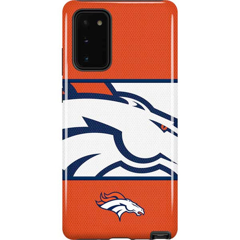 NFL Denver Broncos Zone Block Galaxy Note20 5G Pro Case