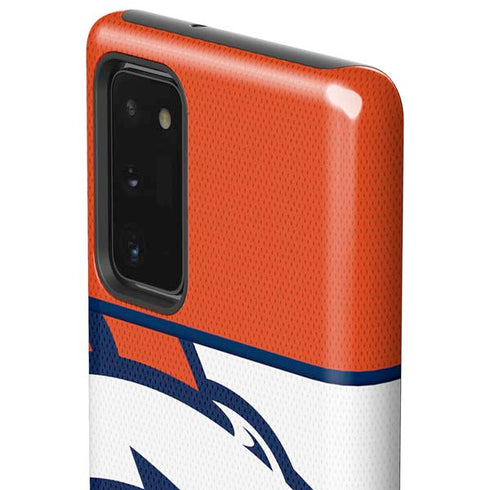NFL Denver Broncos Zone Block Galaxy Note20 5G Pro Case