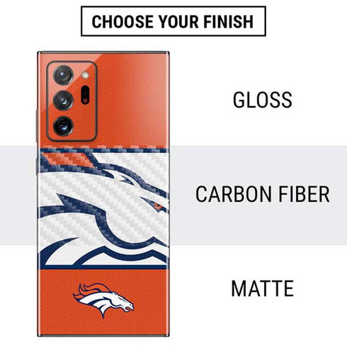 NFL Denver Broncos Zone Block Galaxy Note20 Ultra 5G Skin