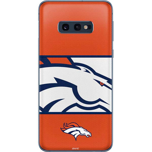 NFL Denver Broncos Zone Block Galaxy S10e Skin