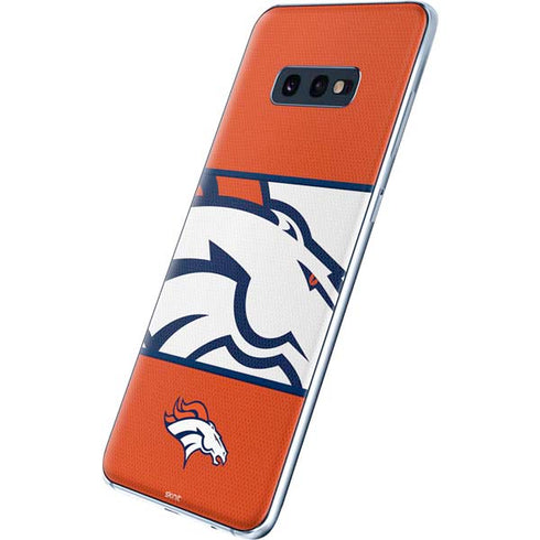 NFL Denver Broncos Zone Block Galaxy S10e Skin