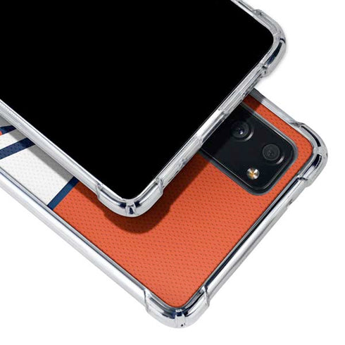 NFL Denver Broncos Zone Block Galaxy S20 FE Clear Case