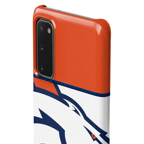 NFL Denver Broncos Zone Block Galaxy S20 Lite Case