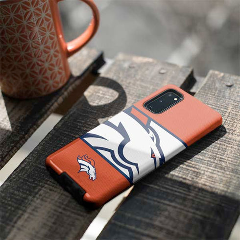 NFL Denver Broncos Zone Block Galaxy S20 Pro Case