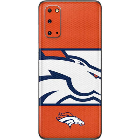 NFL Denver Broncos Zone Block Galaxy S20 Skin