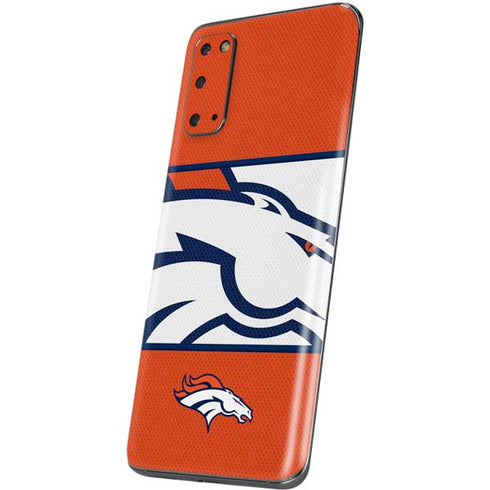 NFL Denver Broncos Zone Block Galaxy S20 Skin