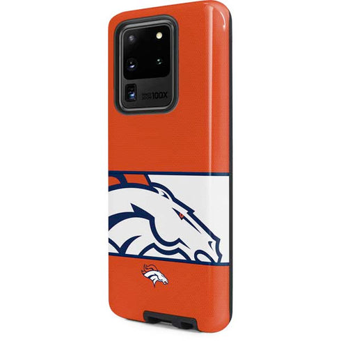 NFL Denver Broncos Zone Block Galaxy S20 Ultra 5G Pro Case