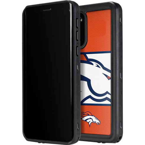 NFL Denver Broncos Zone Block Galaxy S20 Waterproof Case