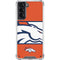 NFL Denver Broncos Zone Block Galaxy S21 5G Clear Case