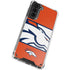 NFL Denver Broncos Zone Block Galaxy S21 5G Clear Case