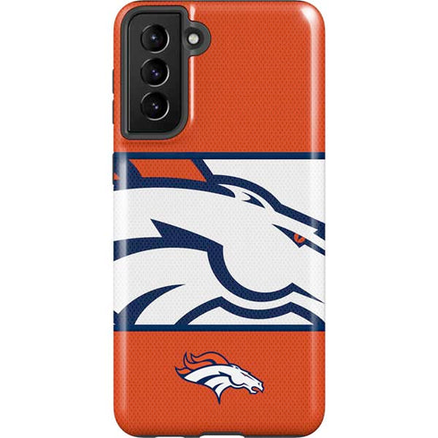 NFL Denver Broncos Zone Block Galaxy S21 Plus 5G Pro Case