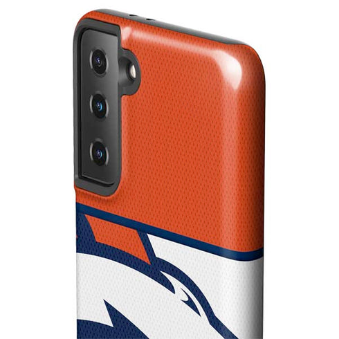 NFL Denver Broncos Zone Block Galaxy S21 Plus 5G Pro Case