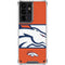 NFL Denver Broncos Zone Block Galaxy S21 Ultra 5G Clear Case