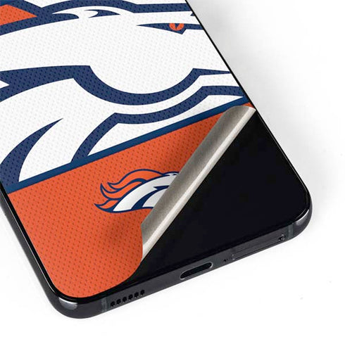 NFL Denver Broncos Zone Block Galaxy S22 Skin