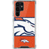 NFL Denver Broncos Zone Block Galaxy S22 Ultra Clear Case