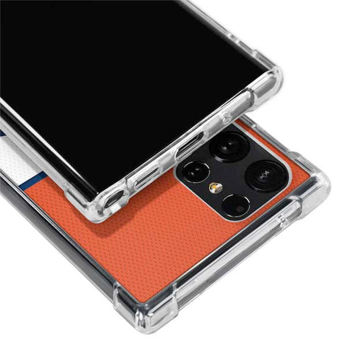 NFL Denver Broncos Zone Block Galaxy S22 Ultra Clear Case