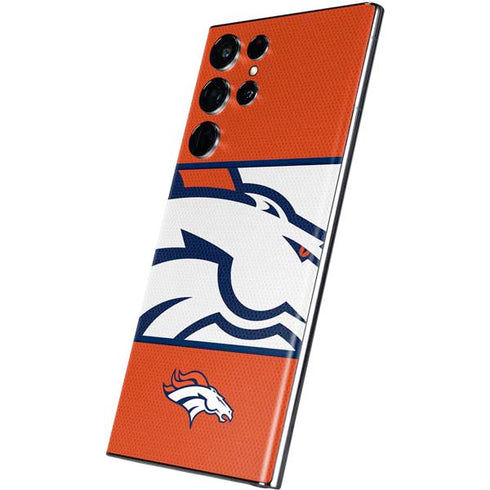 NFL Denver Broncos Zone Block Galaxy S22 Ultra Skin