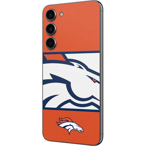 NFL Denver Broncos Zone Block Galaxy S23 Plus Skin