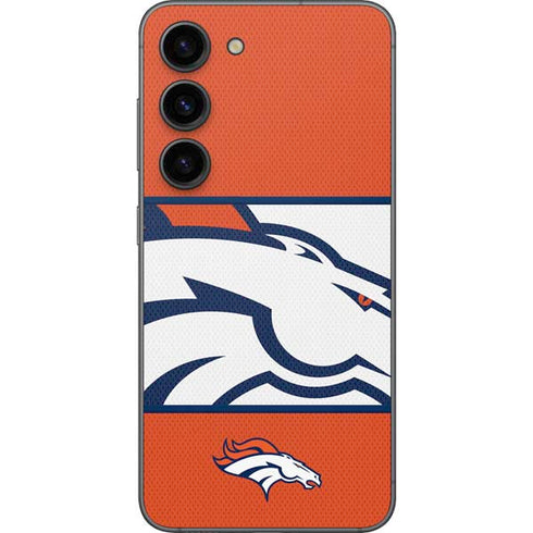 NFL Denver Broncos Zone Block Galaxy S23 Skin