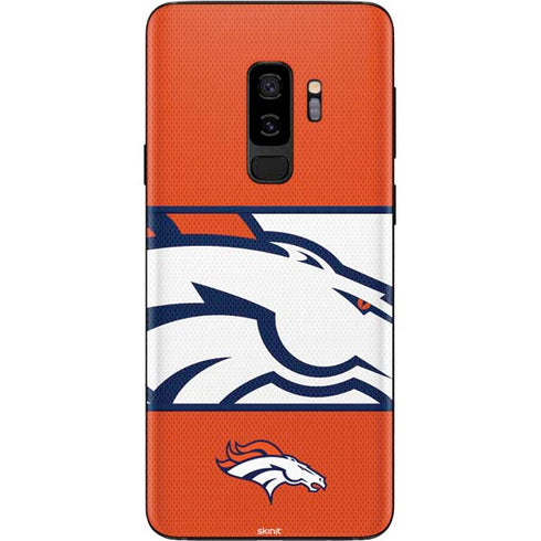 NFL Denver Broncos Zone Block Galaxy S9 Plus Skin