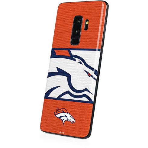 NFL Denver Broncos Zone Block Galaxy S9 Plus Skin