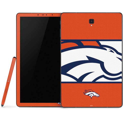 NFL Denver Broncos Zone Block Samsung Galaxy Tab Skin