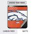 NFL Denver Broncos Zone Block Galaxy Z Flip Skin