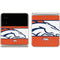 NFL Denver Broncos Zone Block Galaxy Z Flip3 5G Skin