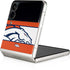 NFL Denver Broncos Zone Block Galaxy Z Flip3 5G Skin
