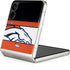 NFL Denver Broncos Zone Block Galaxy Z Flip4 5G Skin
