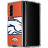 NFL Denver Broncos Zone Block Galaxy Z Fold4 5G Clear Case