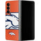 NFL Denver Broncos Zone Block Galaxy Z Fold4 5G Skin