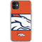 NFL Denver Broncos Zone Block iPhone 11 Clear Case