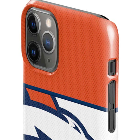 NFL Denver Broncos Zone Block iPhone 11 Pro Lite Case