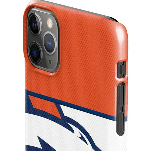 NFL Denver Broncos Zone Block iPhone 11 Pro Max Lite Case