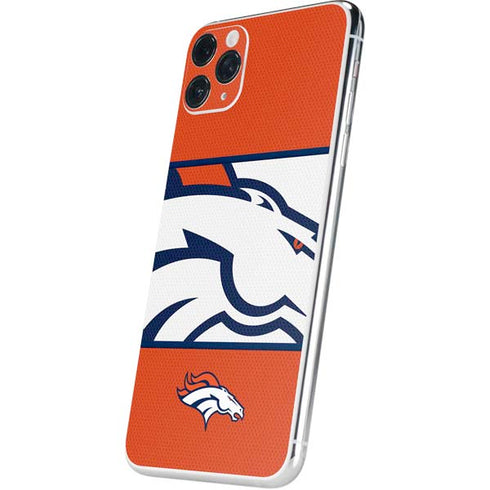 NFL Denver Broncos Zone Block iPhone 11 Pro Max Skin