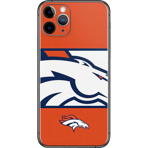 NFL Denver Broncos Zone Block iPhone 11 Pro Skin