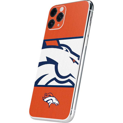 NFL Denver Broncos Zone Block iPhone 11 Pro Skin