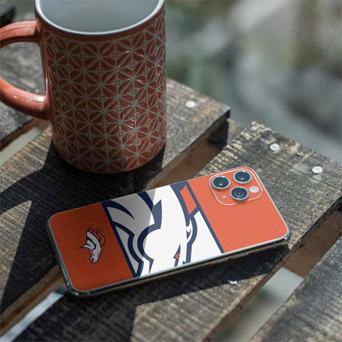 NFL Denver Broncos Zone Block iPhone 11 Pro Skin