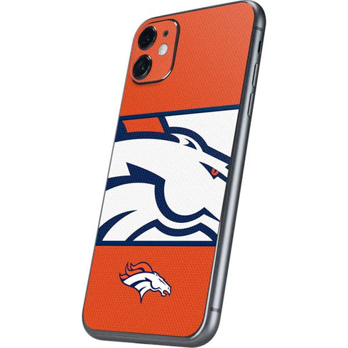 NFL Denver Broncos Zone Block iPhone 11 Skin